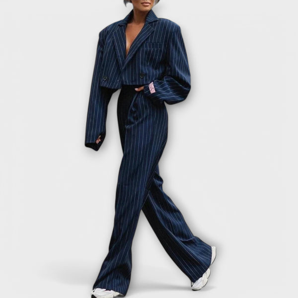 Monelle™ | Elegant Striped Set