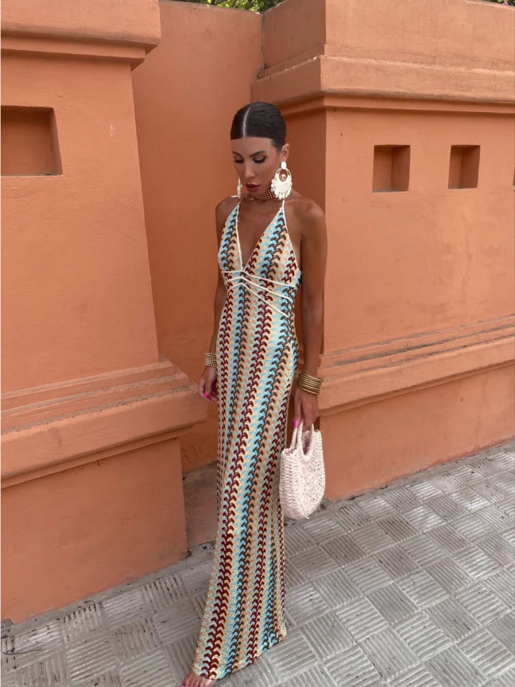 Grace™ | Long Backless Dress