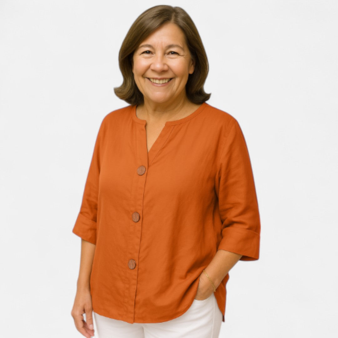 Mia | Comfortable Loose-Fit Blouse