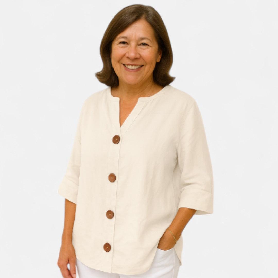 Mia | Comfortable Loose-Fit Blouse