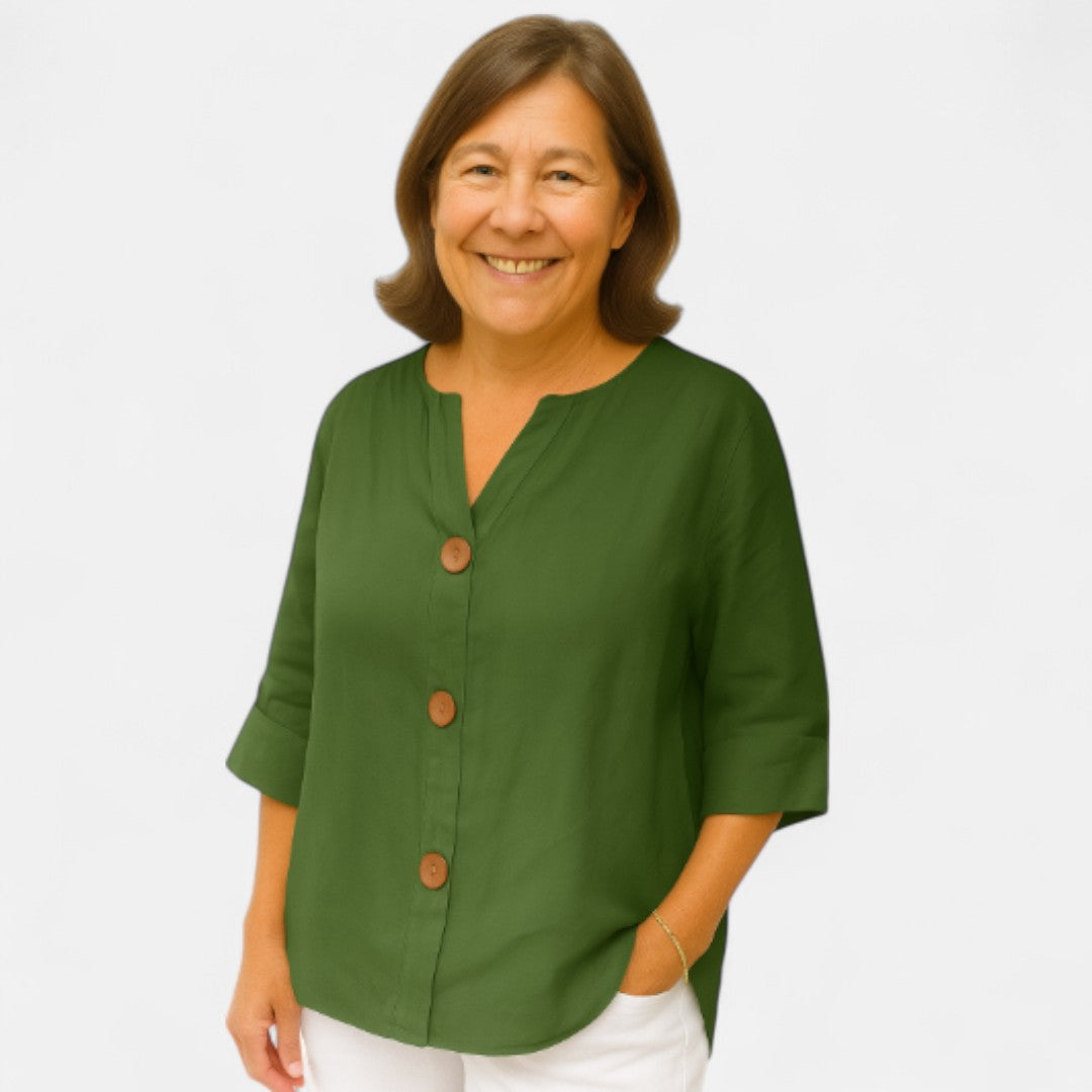 Mia | Comfortable Loose-Fit Blouse