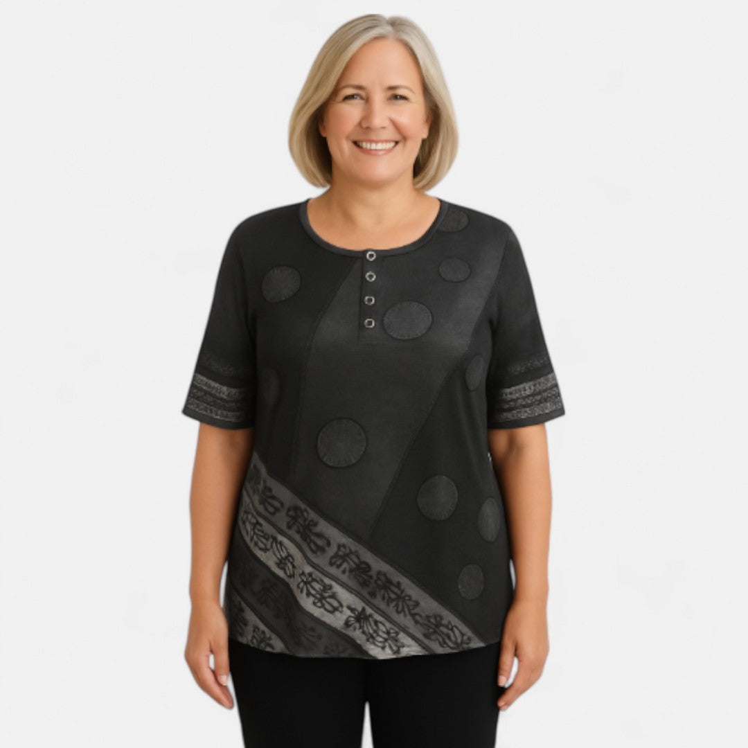 Monelle™ | Oversized Colourful Top