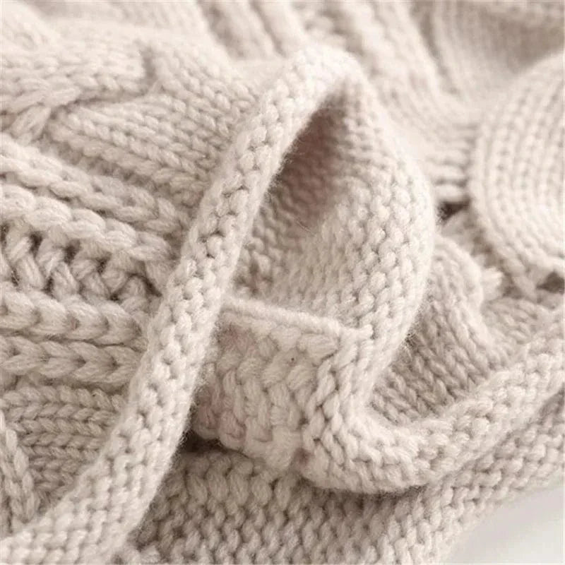 Allison™ | Braided Knit Turtleneck