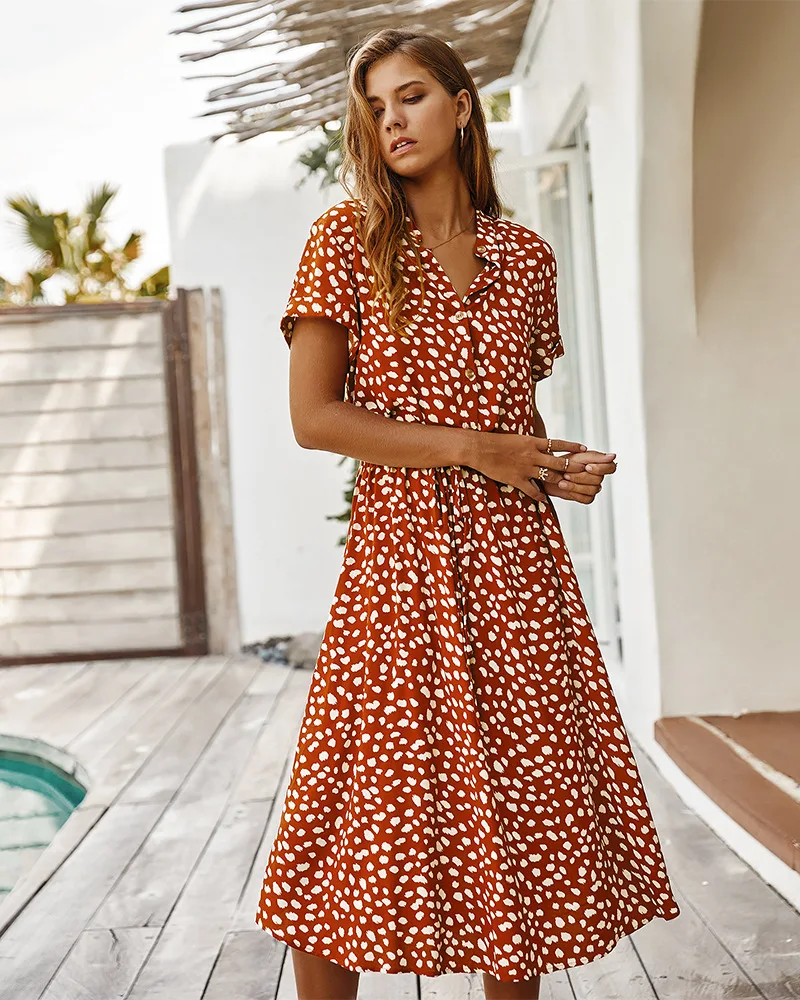 Monelle | Shirt-Style Summer Dress