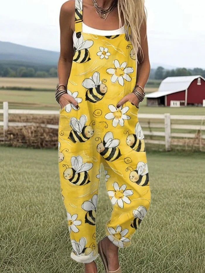 Tammy | Lightweight Vintage Jumpsuit
