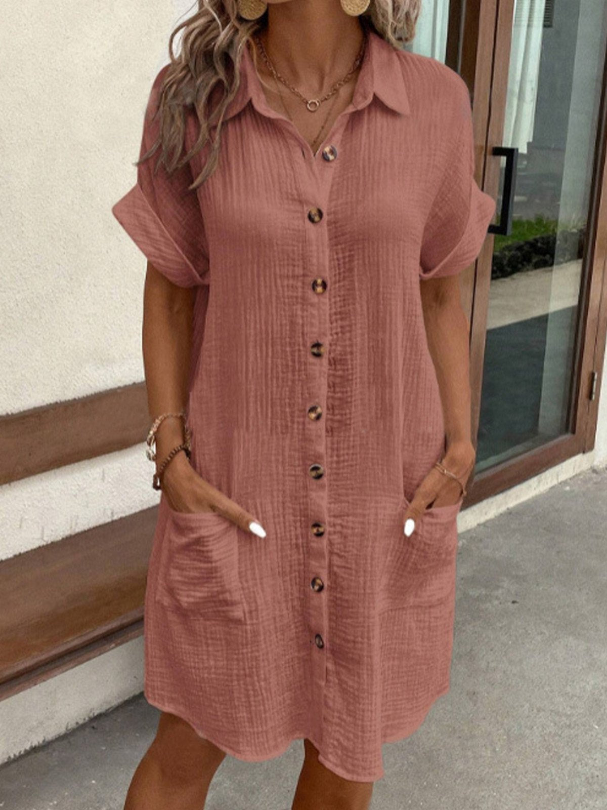Monelle | Oversized Polo Dress