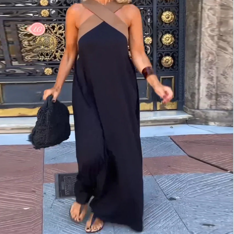 Olive™ | Cross Neck Dress