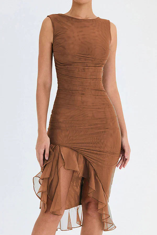 Monelle™ | Ruffle Hem Dress