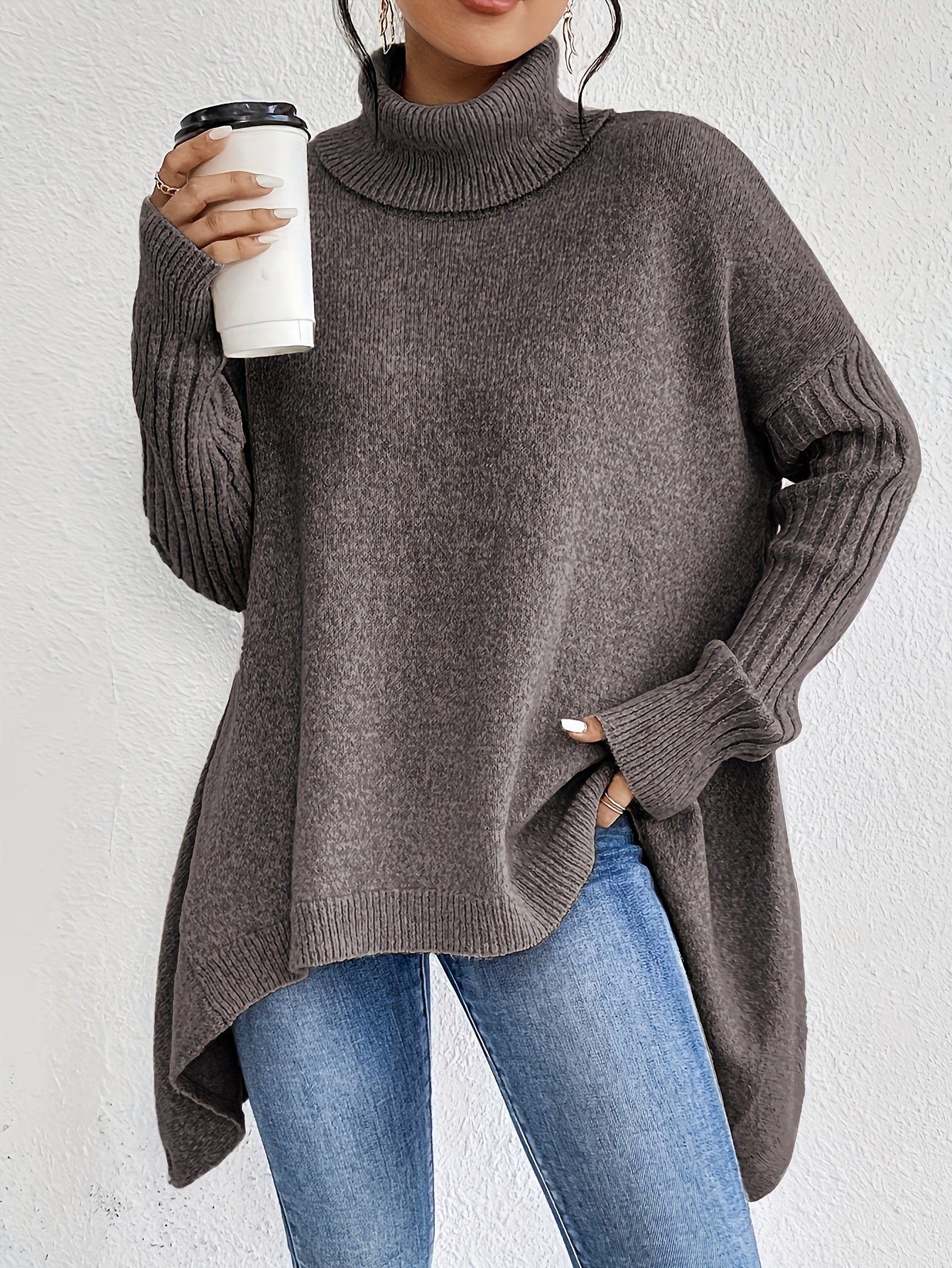 Margaret | Oversized Turtleneck Sweater
