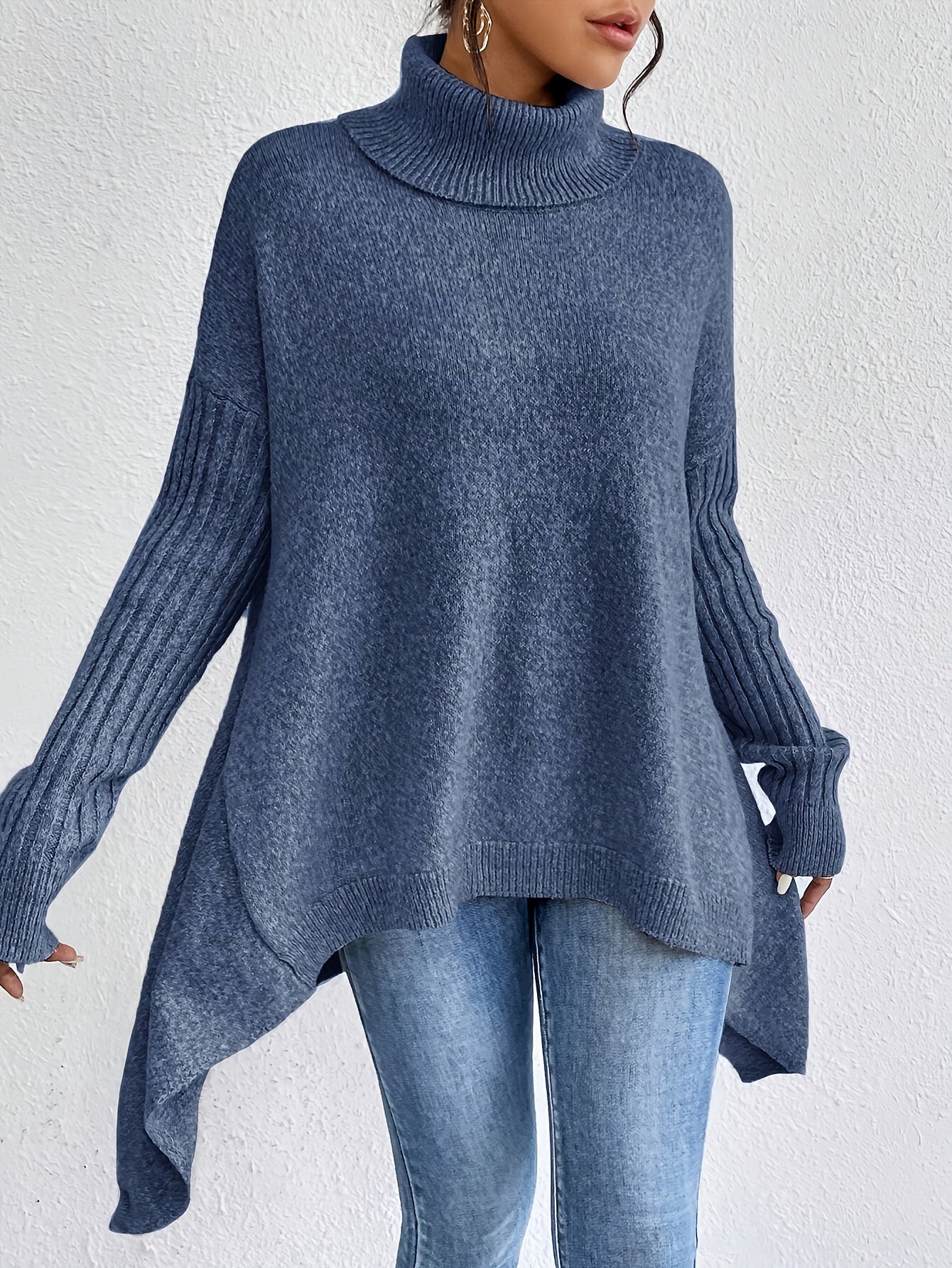Margaret | Oversized Turtleneck Sweater