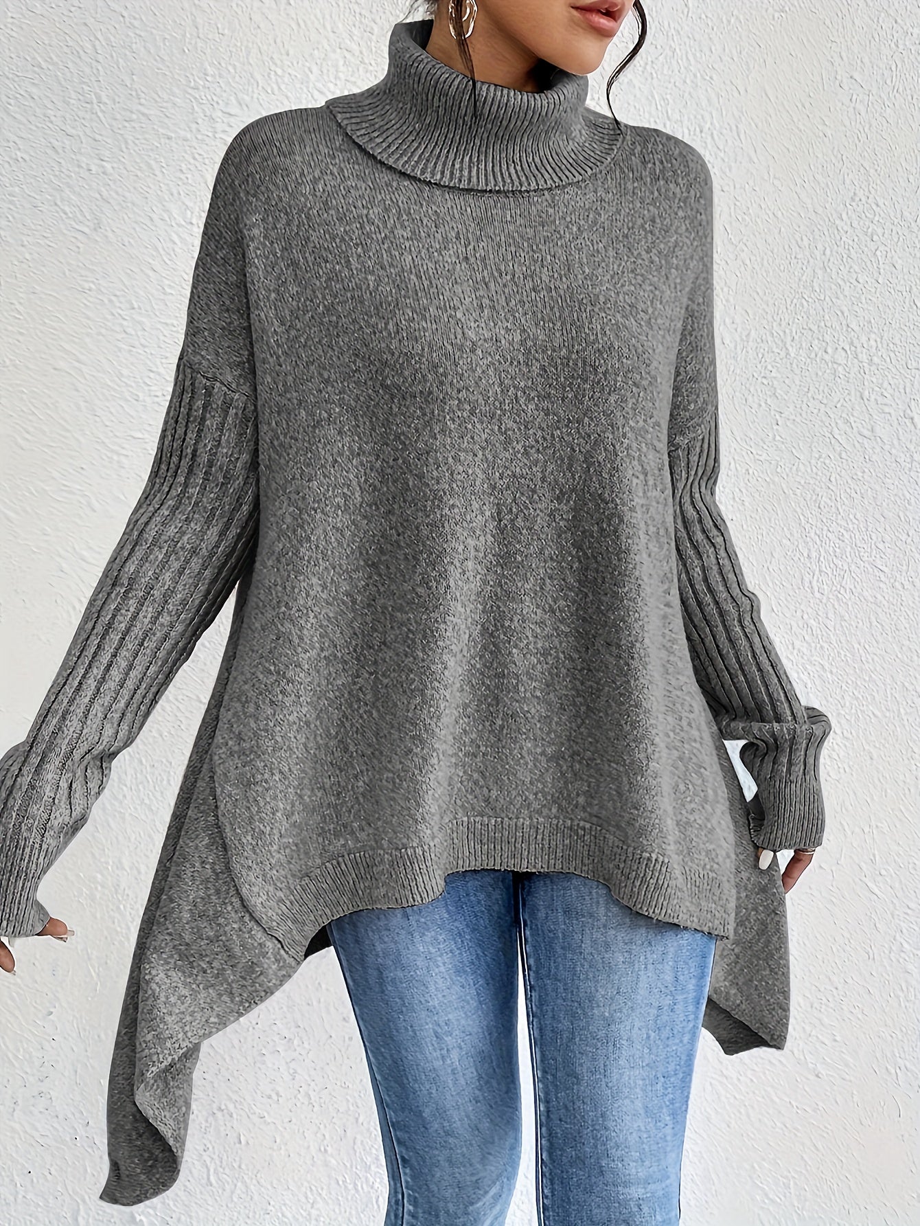 Margaret | Oversized Turtleneck Sweater