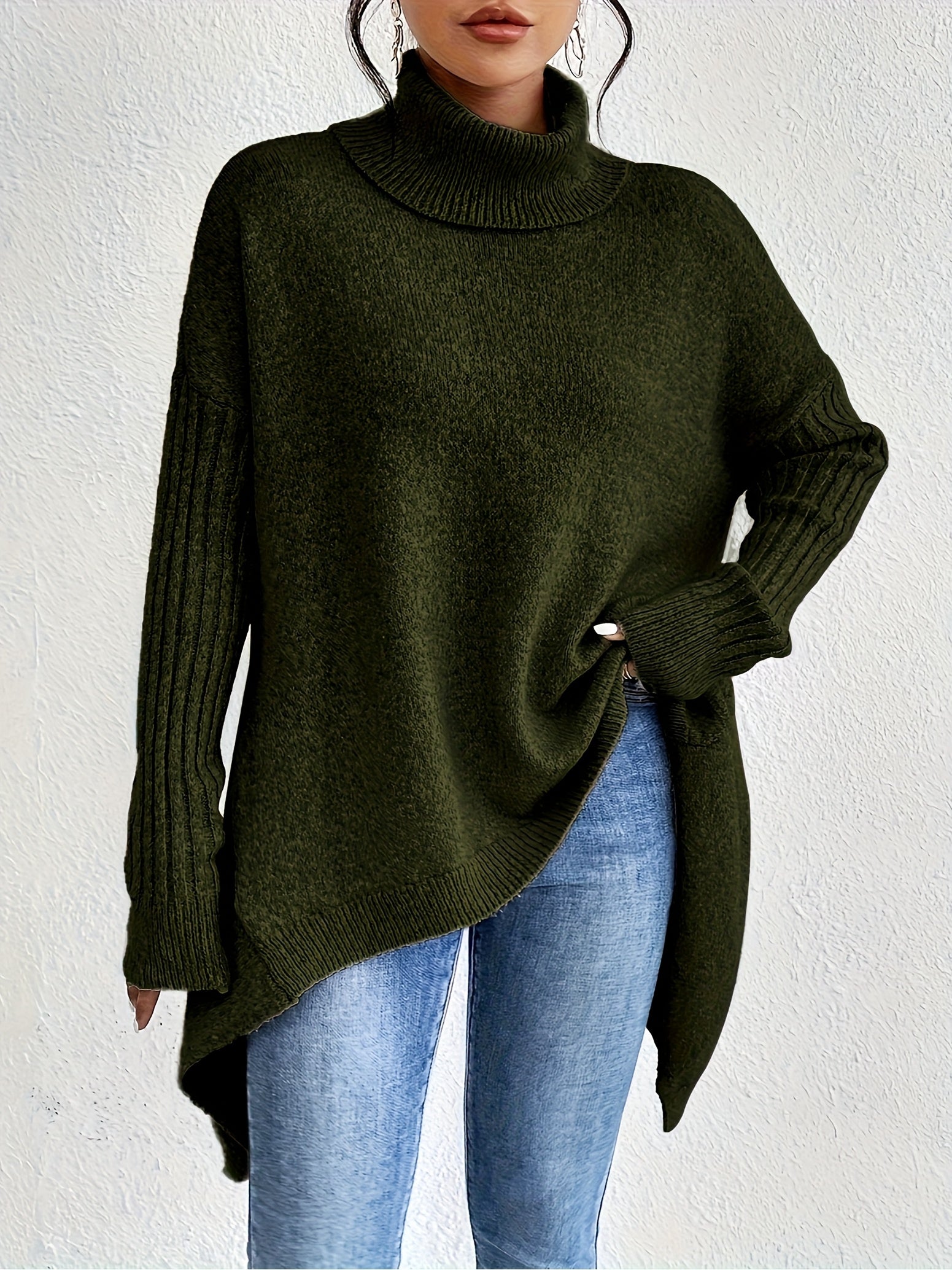 Margaret | Oversized Turtleneck Sweater