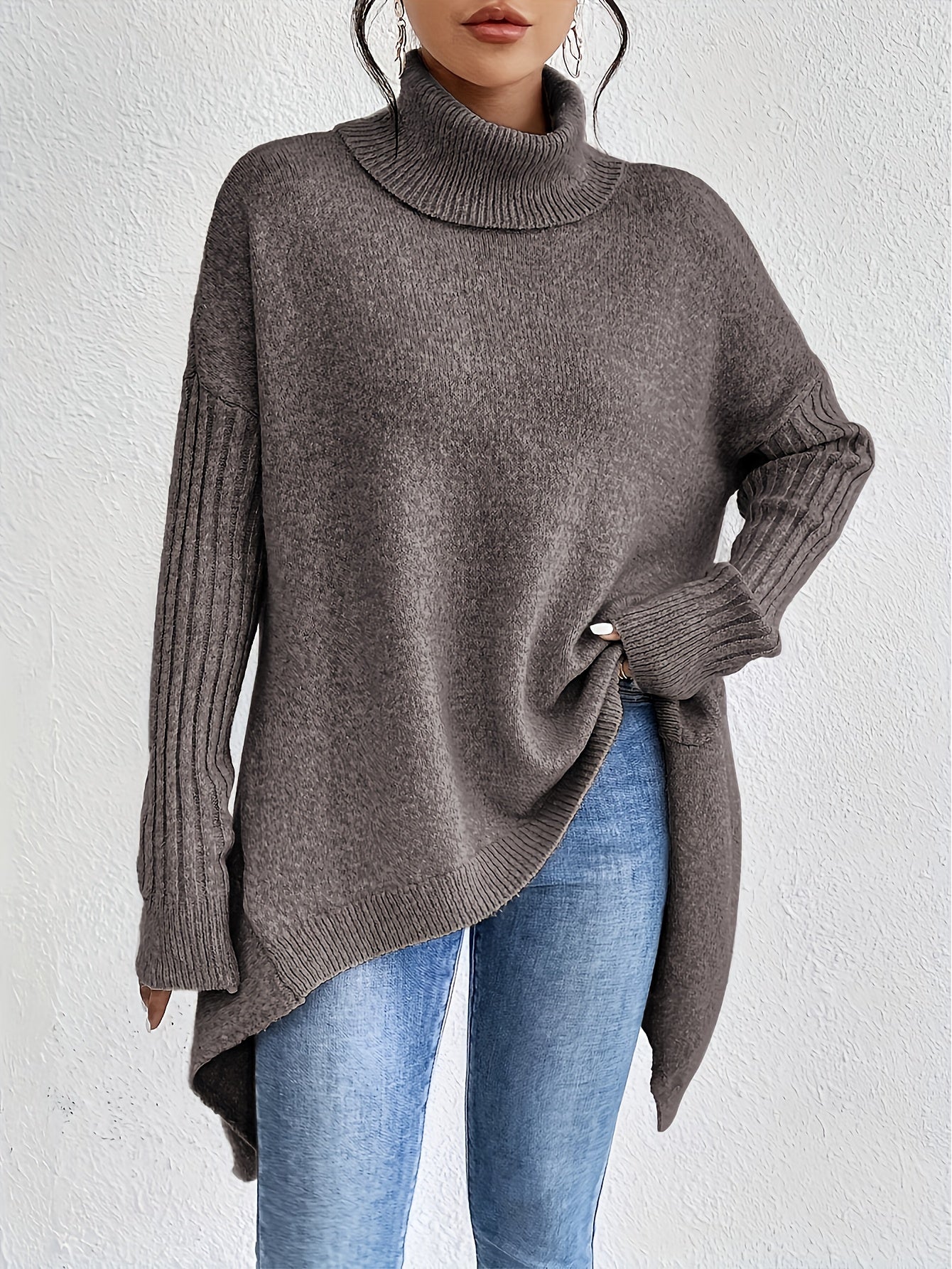 Margaret | Oversized Turtleneck Sweater