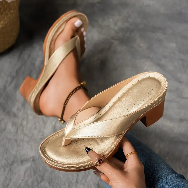 Monelle™ | Orthopedic Slipper with Heel