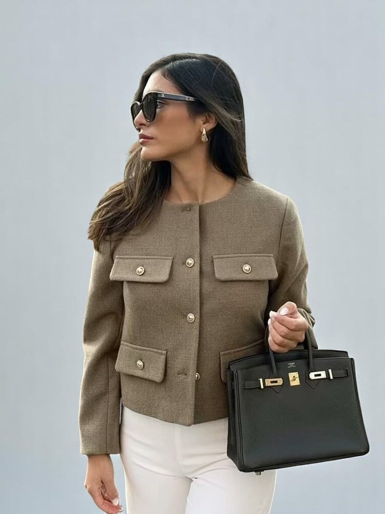Monelle™ | Vintage Cropped Jacket