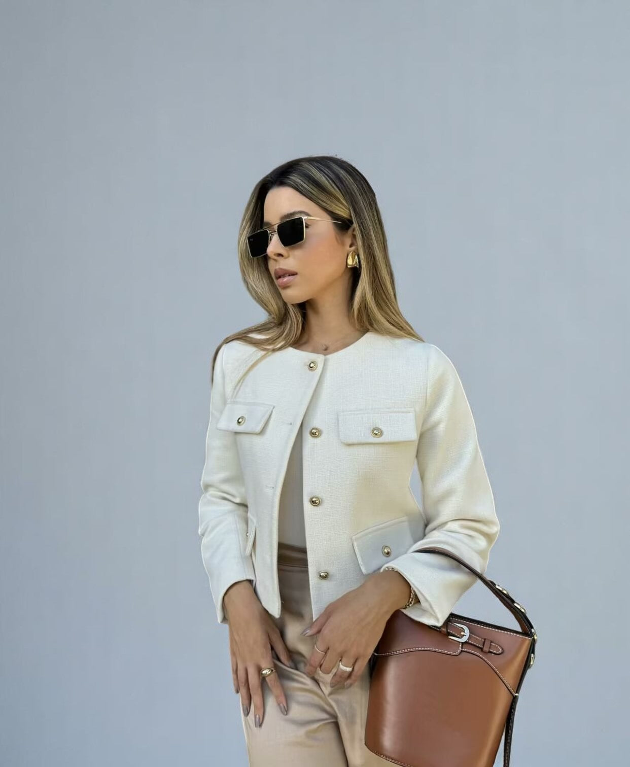 Monelle™ | Vintage Cropped Jacket